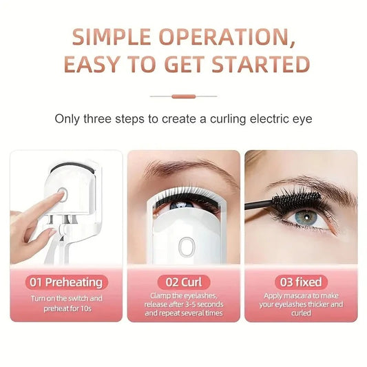 BazaarBee®  Electric Eyelashes curler