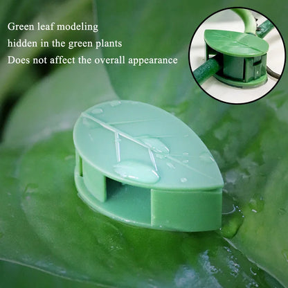 Plant Fixture Clips 10pcs Plant Climbing Wall Clips Acrylic Adhesive Stickers for Indoor/outdoor
