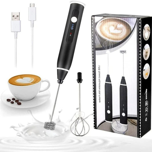 BazaarBee® Coffee & Milk Frother Rechargeable