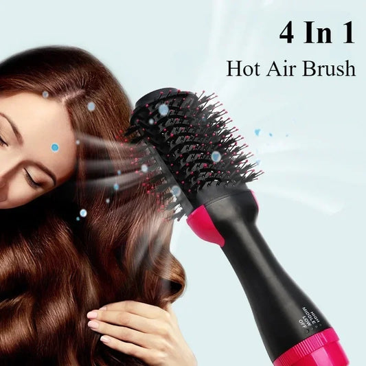 BazaarBee® 4 In 1 Hot Air Brush Styling Comb
