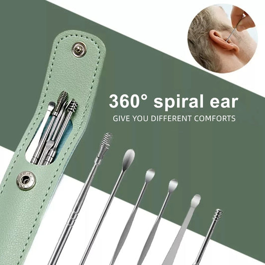 BazaarBee® Ear Wax Removal Kit 6 Pcs