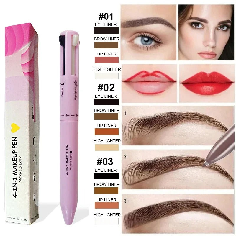 BazaarBee®  4 in 1 Makeup Pen Eyeliner