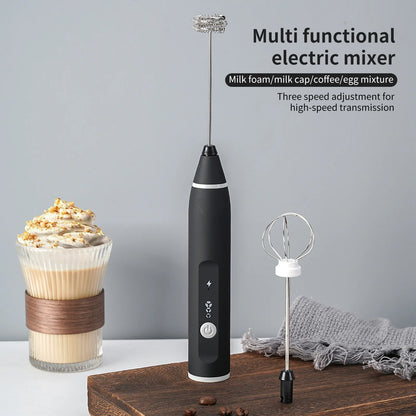 BazaarBee® Coffee & Milk Frother Rechargeable