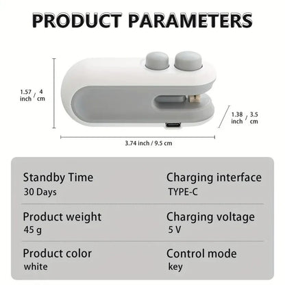 BazaarBee® Plastic Bag Sealing Machine Rechargeable