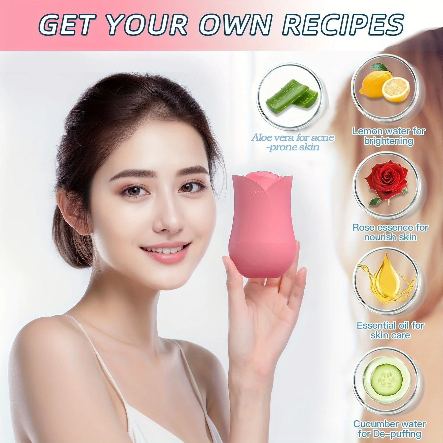 BazaarBee® Ice Face Roller