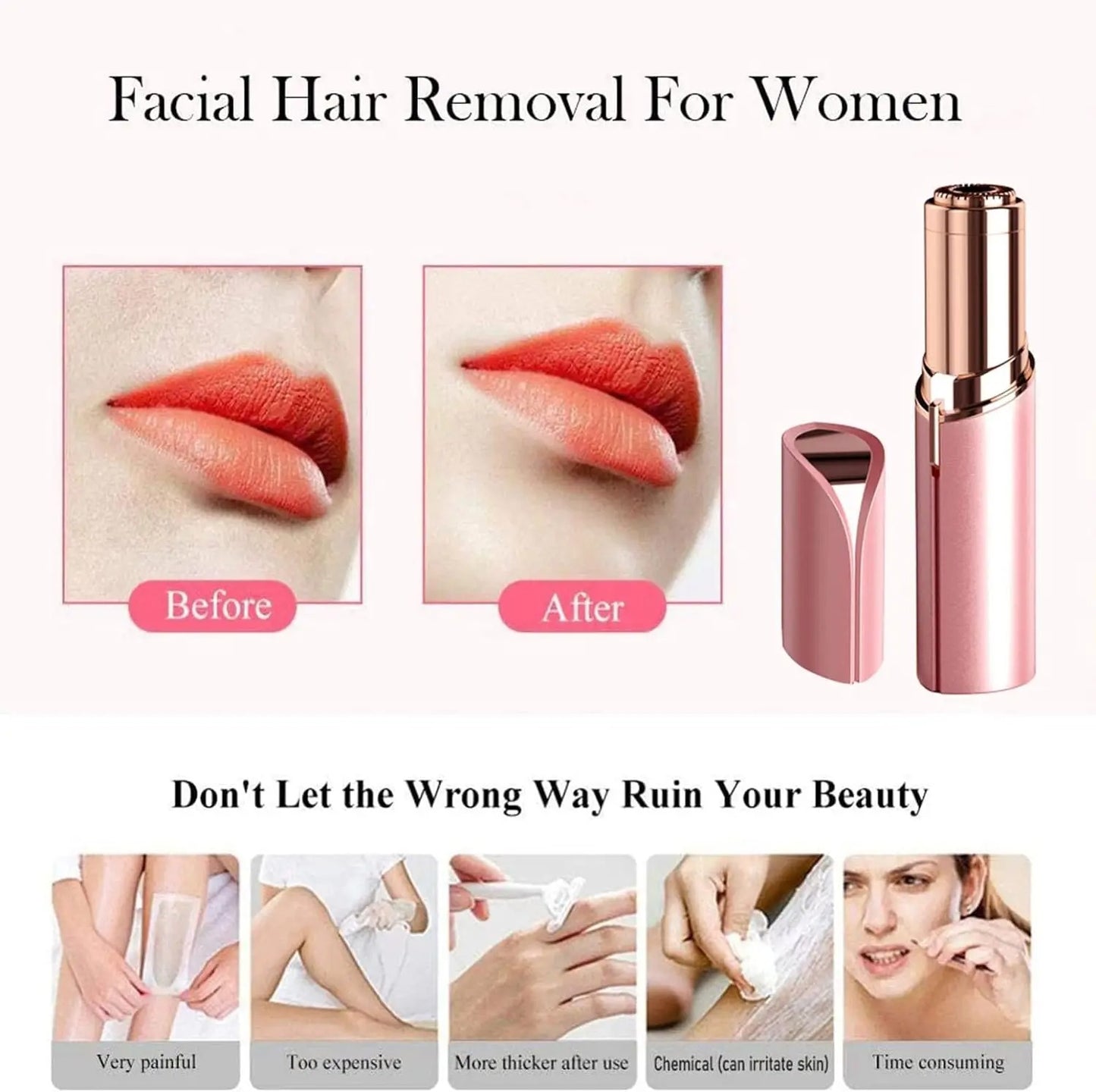 BazaarBee® Facial Hair Remover
