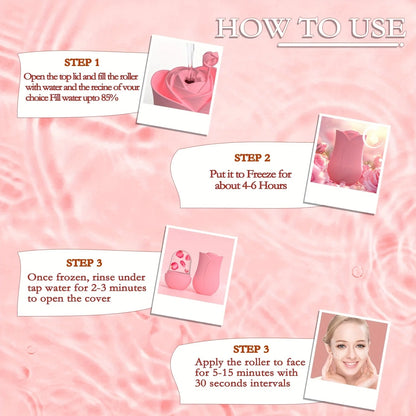 BazaarBee® Ice Face Roller