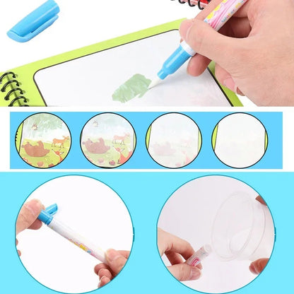 BazaarBee® Magic Water Painting Book
