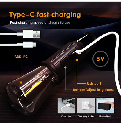 BazaarBee® USB Rechargeable Bulb