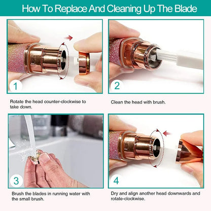 BazaarBee® Electric Eyebrow Trimmer