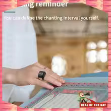 BazaarBee® Zikr Ring Smart Digital Tasbih Counter