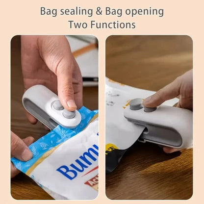 BazaarBee® Plastic Bag Sealing Machine Rechargeable