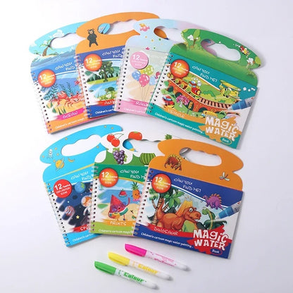 BazaarBee® Magic Water Painting Book