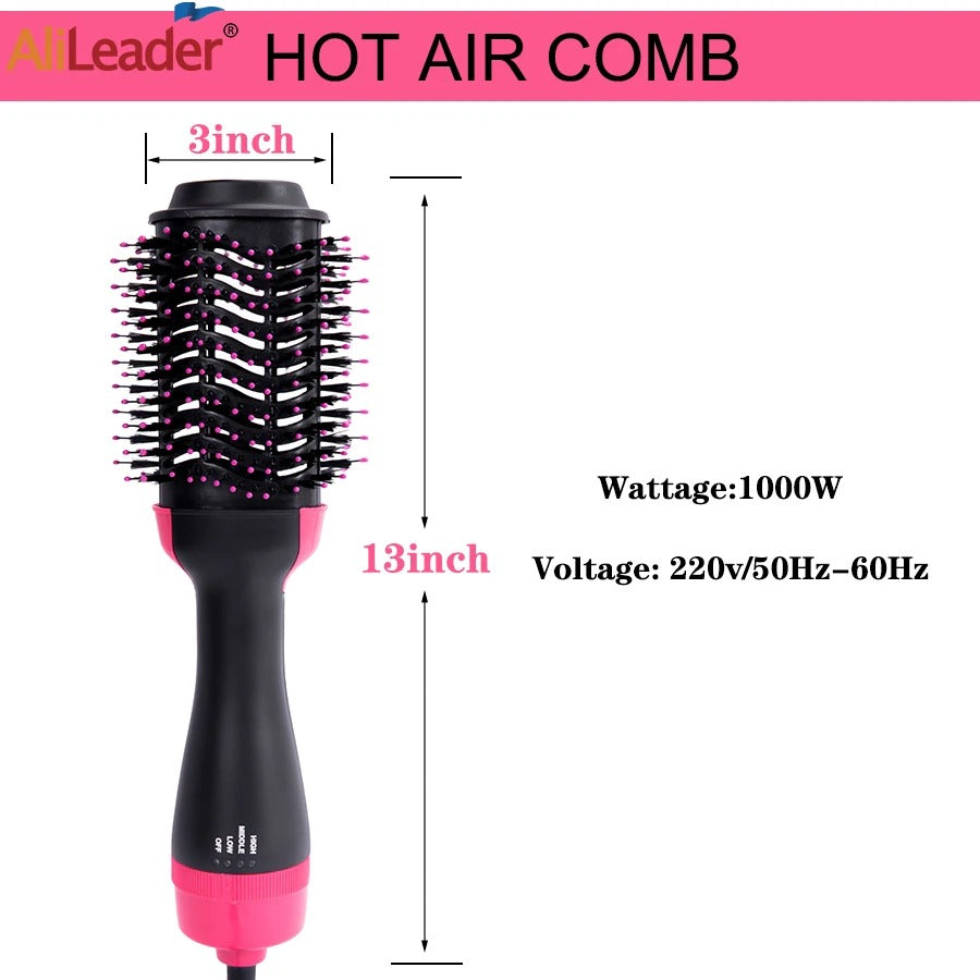 BazaarBee® 4 In 1 Hot Air Brush Styling Comb