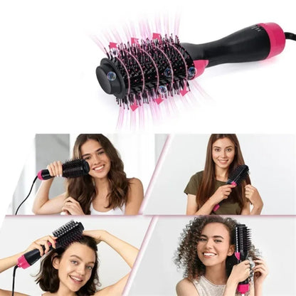 BazaarBee® 4 In 1 Hot Air Brush Styling Comb