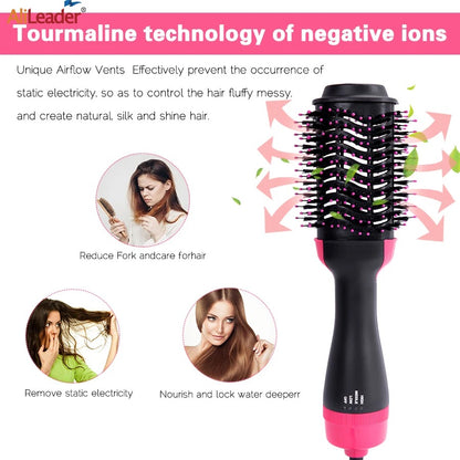 BazaarBee® 4 In 1 Hot Air Brush Styling Comb