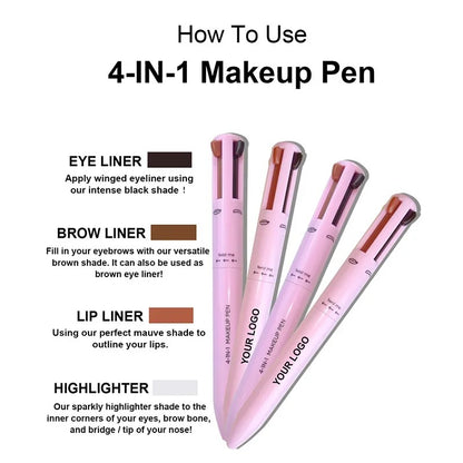 BazaarBee®  4 in 1 Makeup Pen Eyeliner