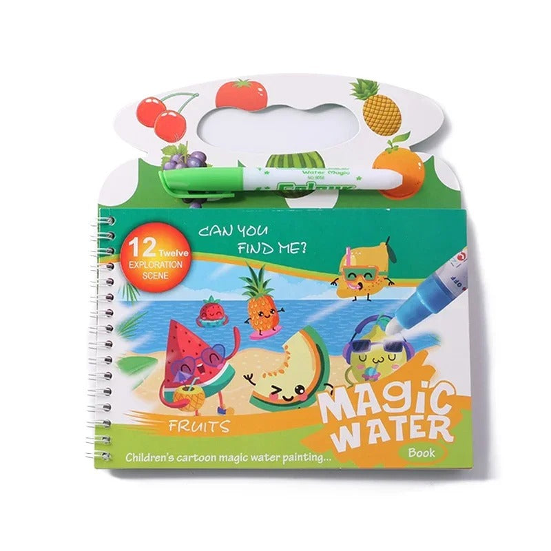 BazaarBee® Magic Water Painting Book