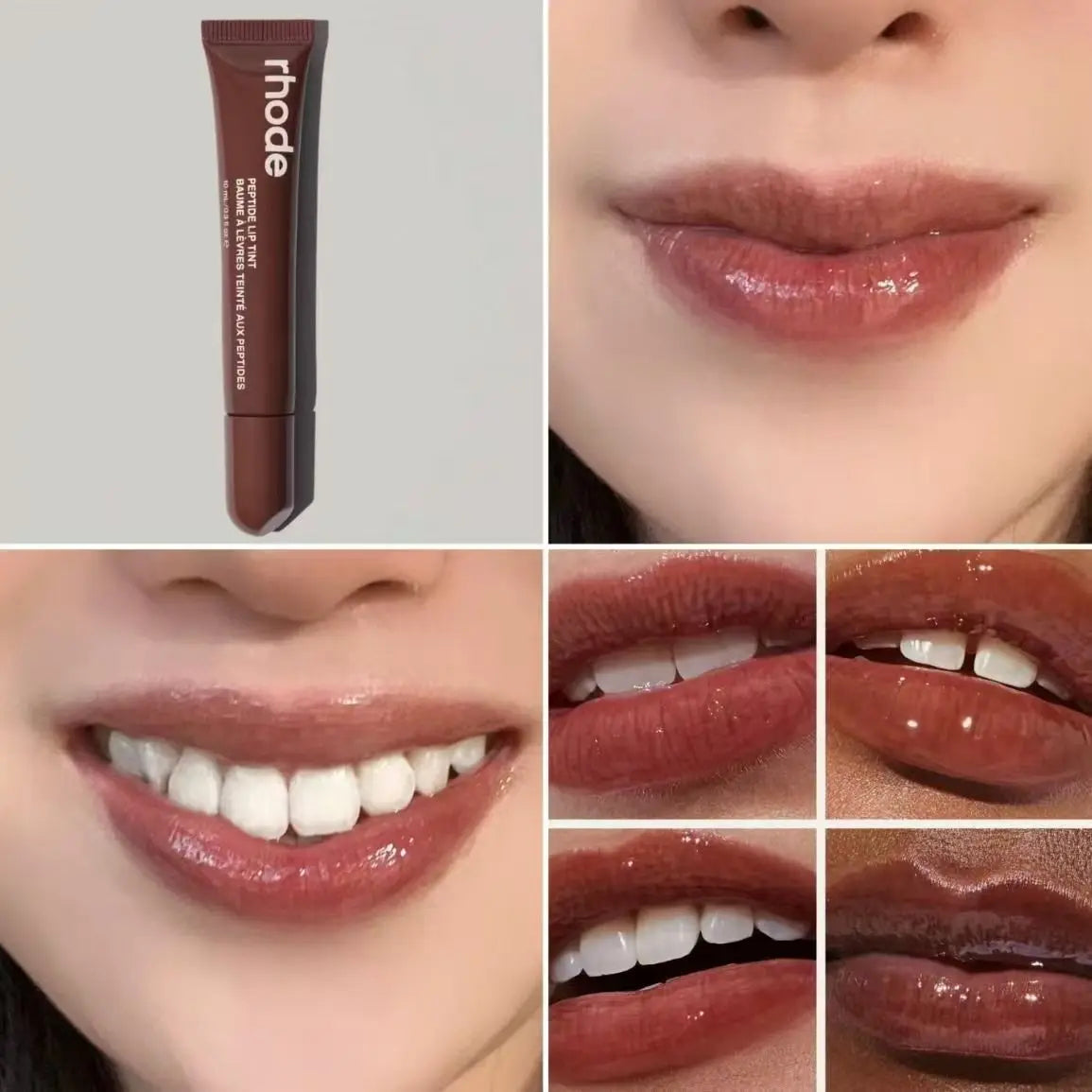 Rhode® Peptide Lip Tint – Ribbon | Hydrating Glossy Lip Care